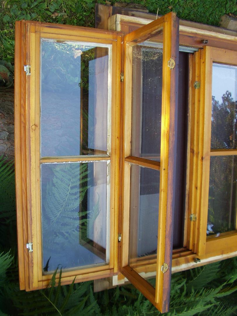 Doppelrahmen/glas Fenster mit Fensterläden gebraucht